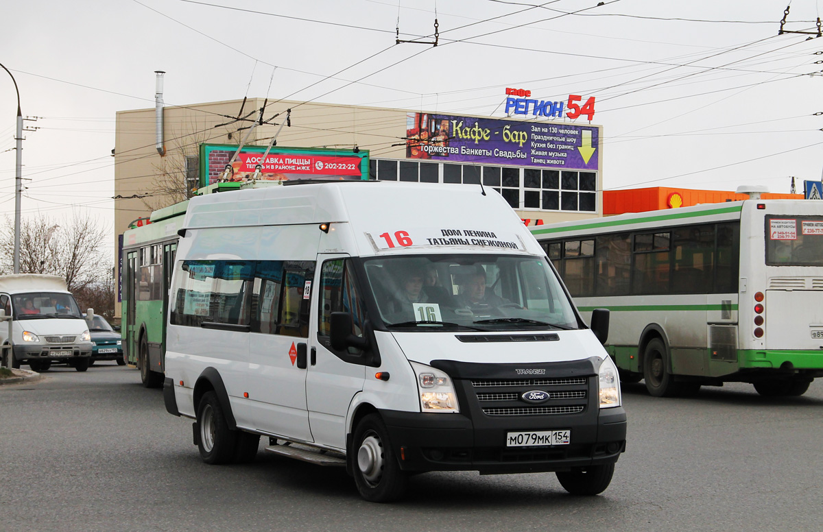 Novosibirsk region, Nizhegorodets-222709  (Ford Transit) č. М 079 МК 154