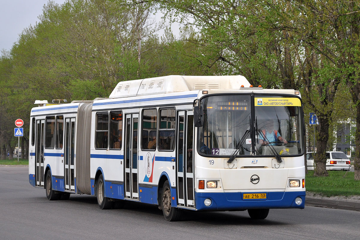 Novgorod region, LiAZ-6212.70 Nr. 19