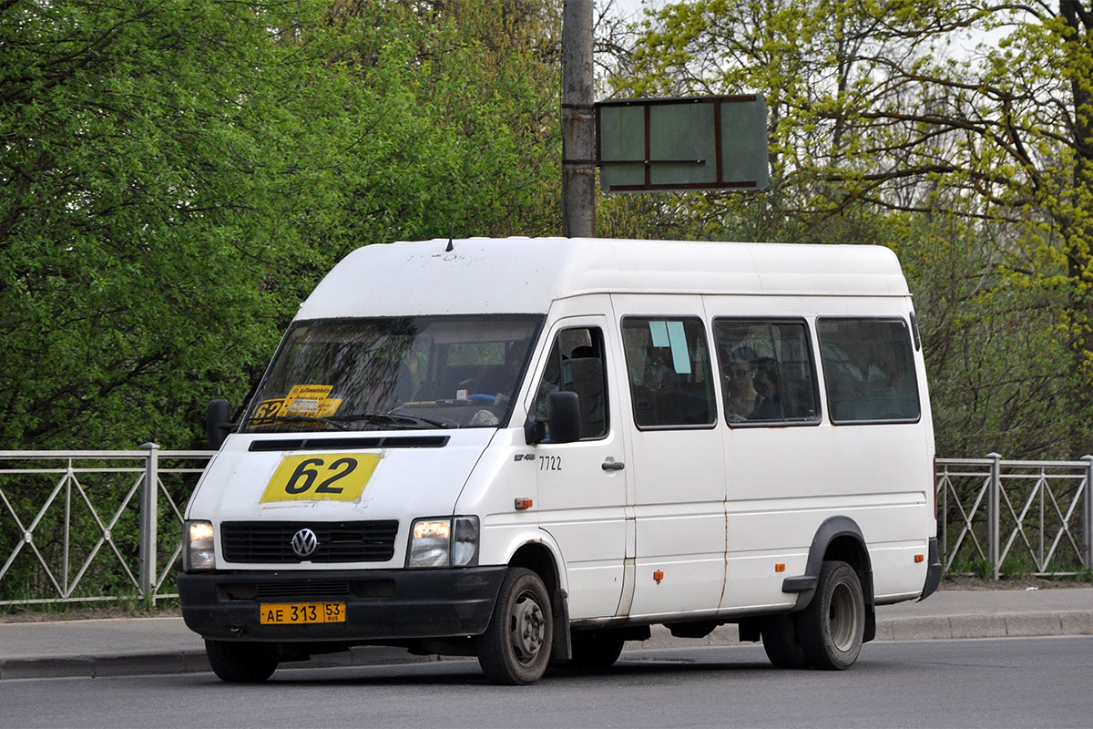 Новгородская область, Volkswagen LT46 № 7722