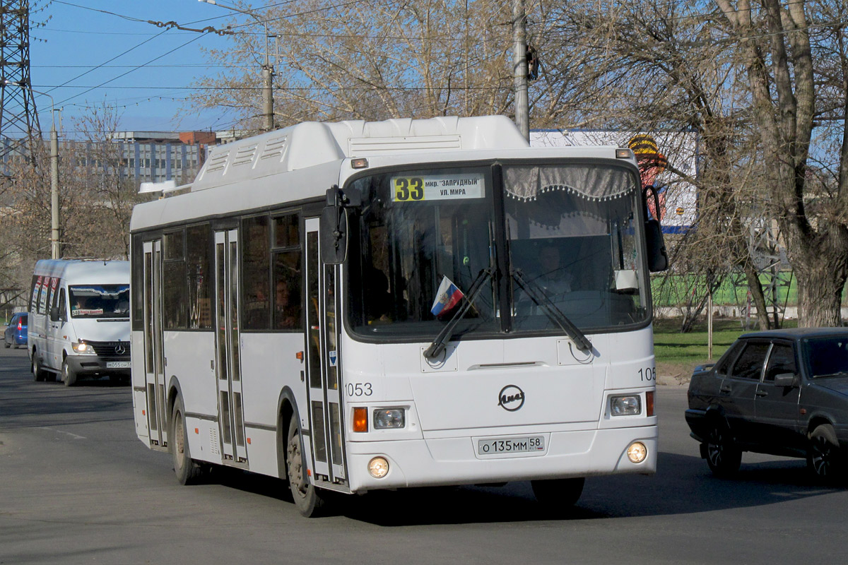 Пензенская область, ЛиАЗ-5256.57 № 1053