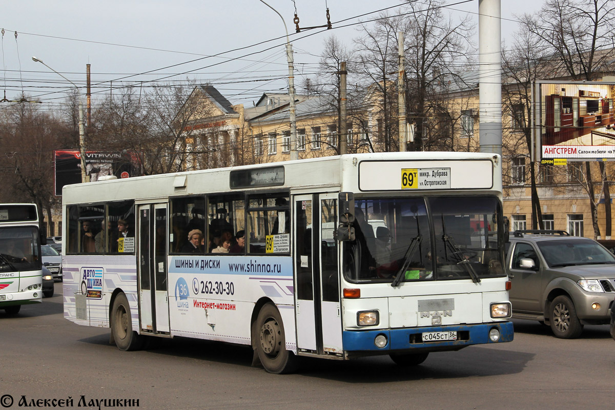 Воронежская область, MAN 791 SL202 № С 045 СТ 36