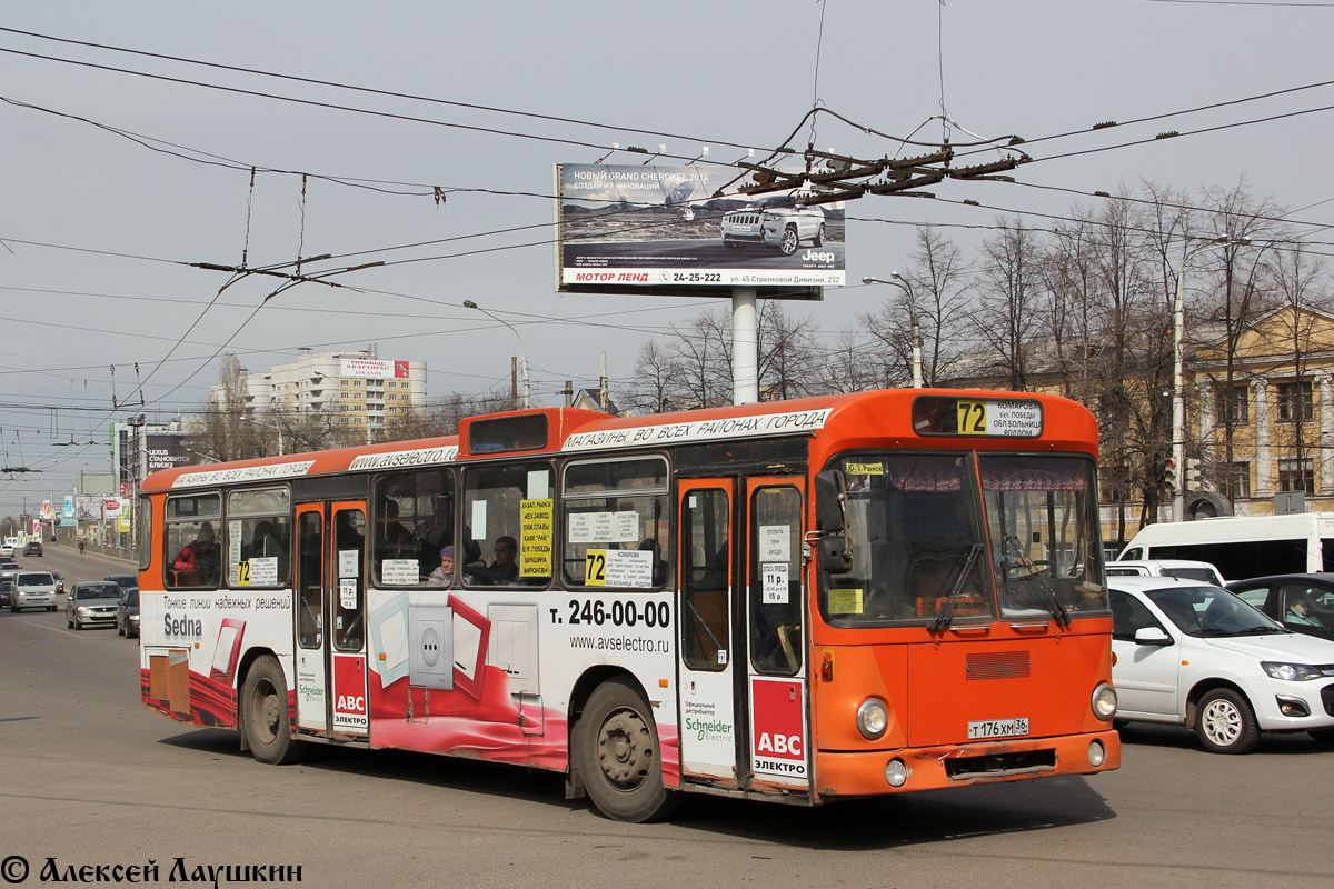 Воронежская область, MAN 192 SL200 № Т 176 ХМ 36