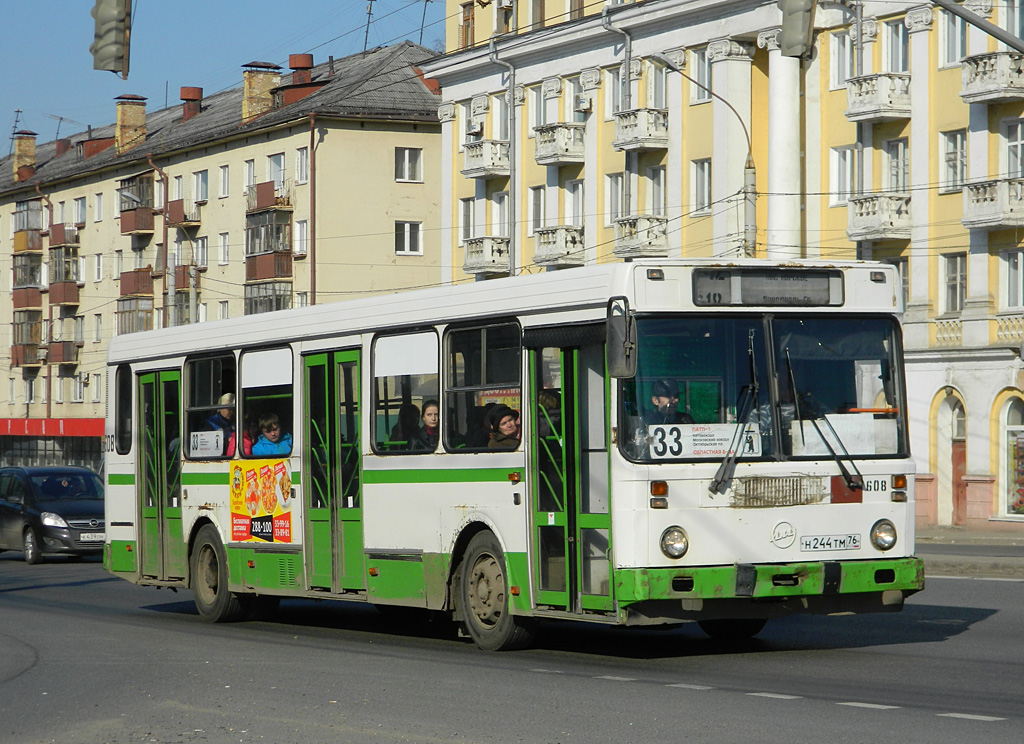 Ярославская область, ЛиАЗ-5256.30 № 608