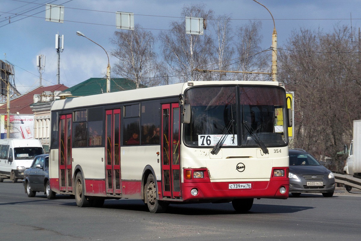 Ярославская область, ЛиАЗ-5256.53 № 354