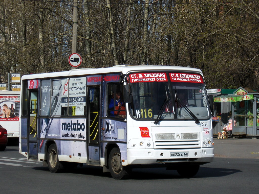 Санкт-Петербург, ПАЗ-320402-03 № n959