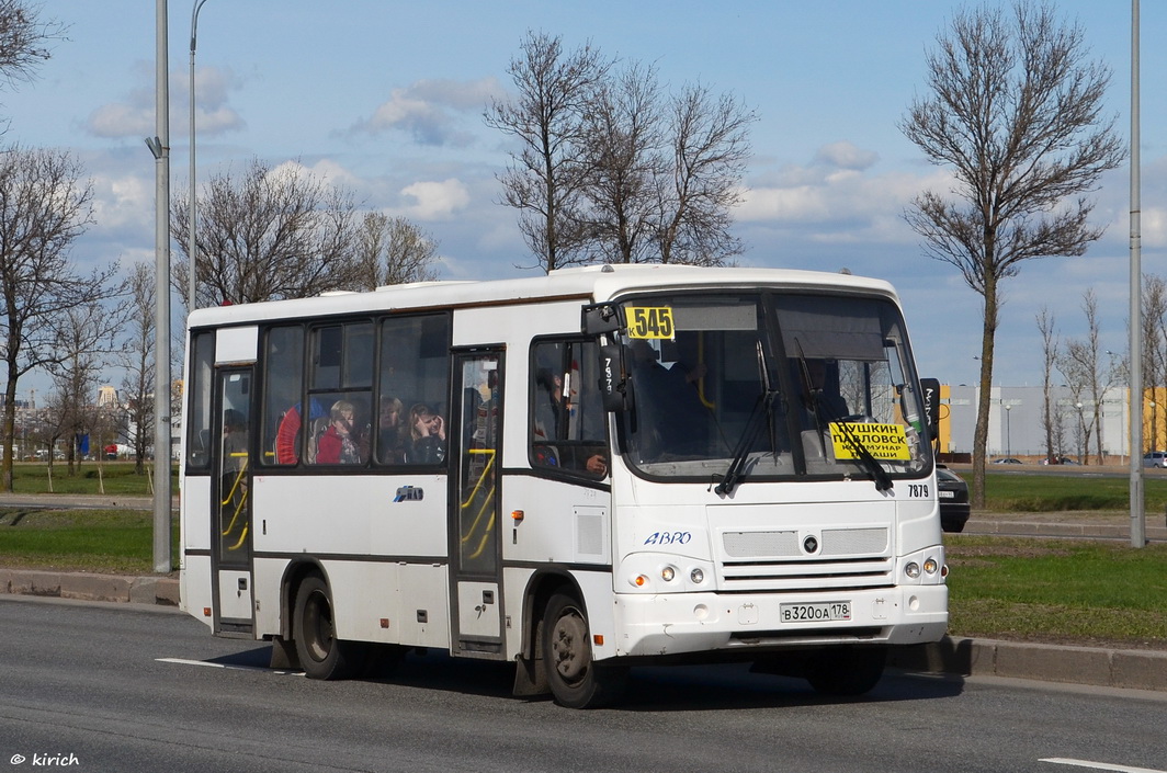 Санкт-Петербург, ПАЗ-320402-05 № 7879