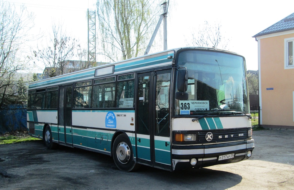 Калининградская область, Setra S215SL (France) № Р 317 АР 39