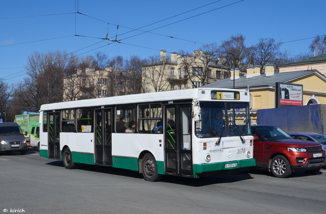 Санкт-Петербург, ЛиАЗ-5256.25 № 2670