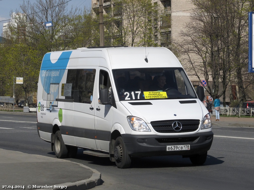 Санкт-Петербург, Луидор-22360C (MB Sprinter) № В 639 СВ 178