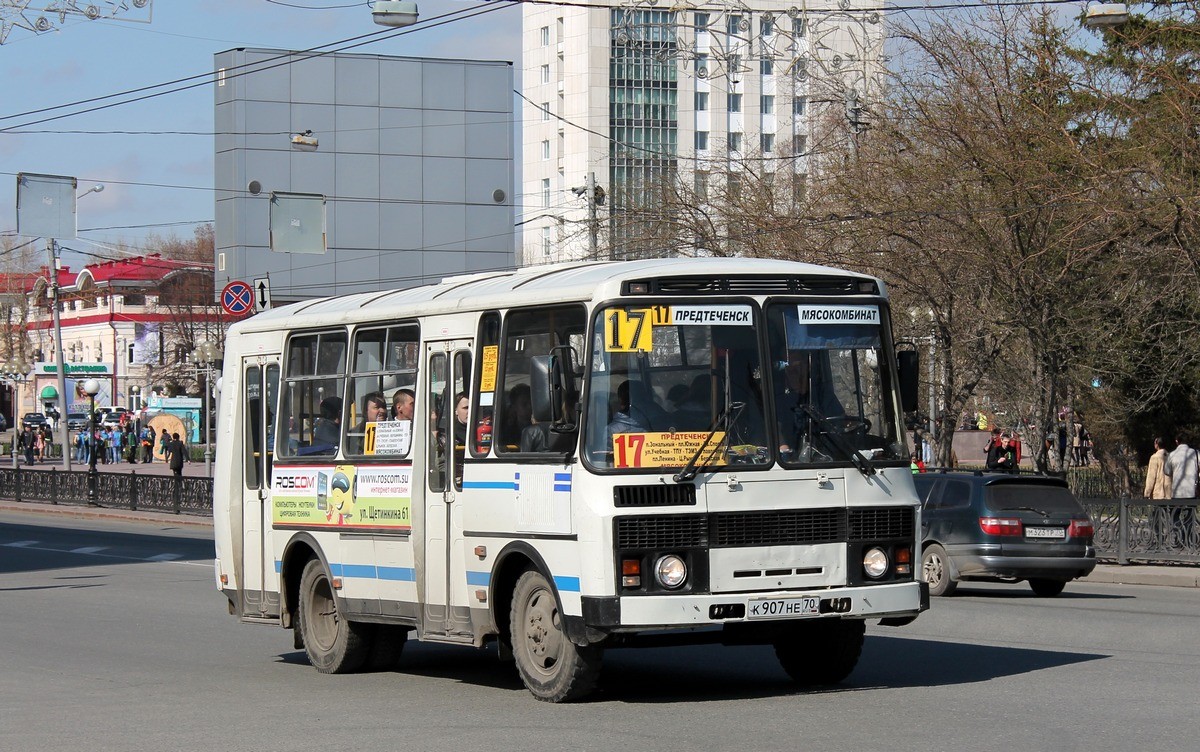 Томская область, ПАЗ-32054 № К 907 НЕ 70