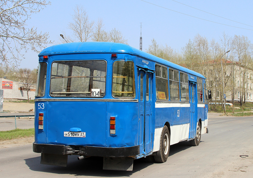 Хабаровский край, ЛиАЗ-677М № 53