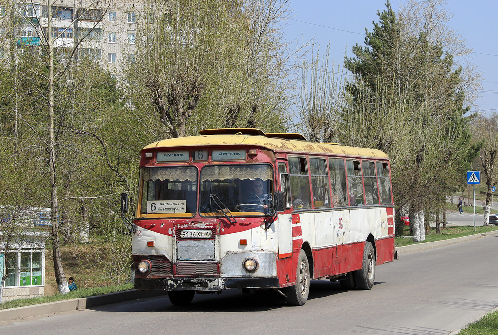 Хабаровский край, ЛиАЗ-677М № 92