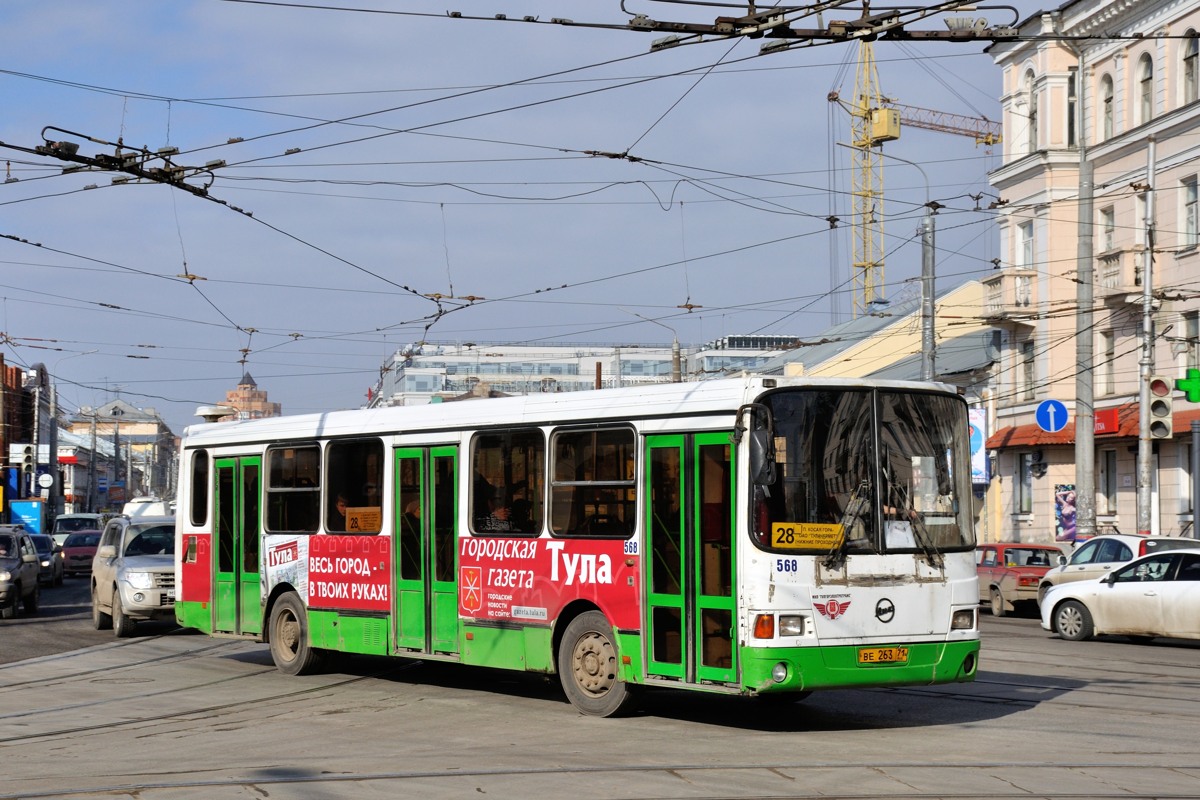 Тульская область, ЛиАЗ-5256.45 № 568