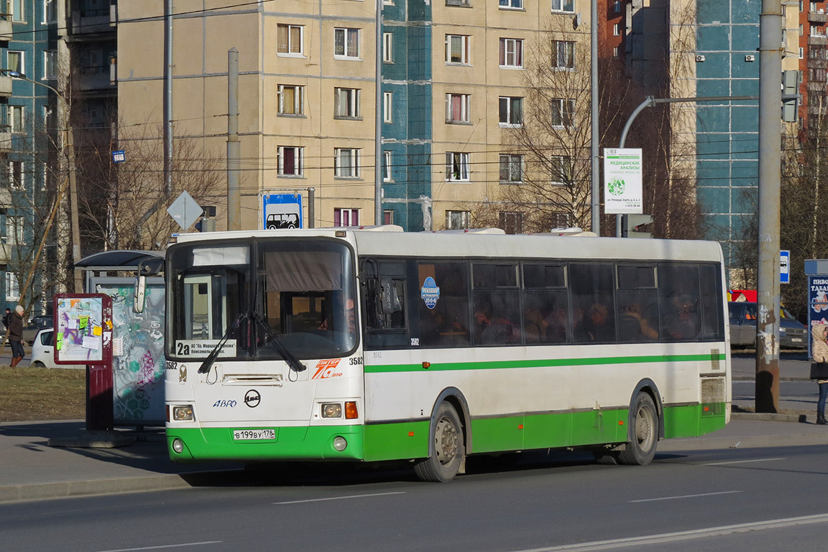 Санкт-Петербург, ЛиАЗ-5293.53 № 3582