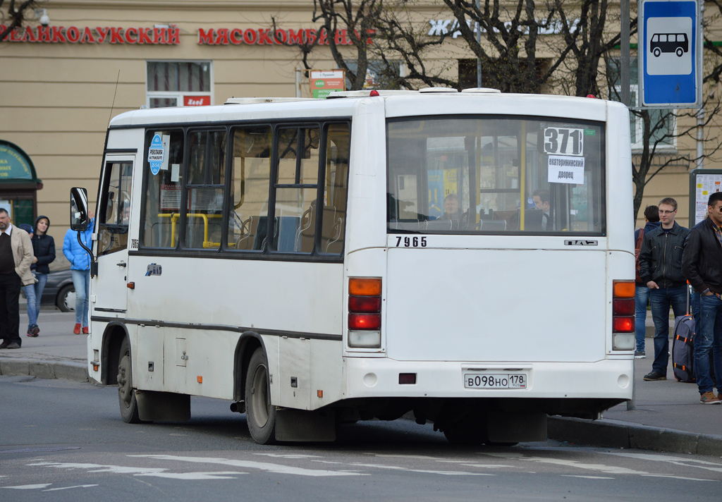 Санкт-Петербург, ПАЗ-320402-05 № 7965