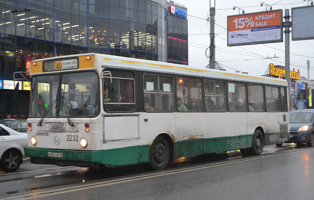 Санкт-Петербург, ЛиАЗ-5256.25 № 2232