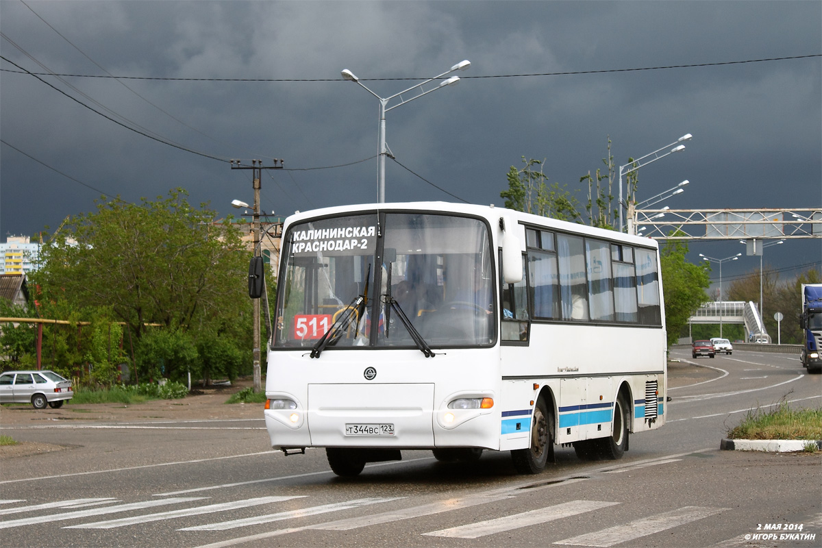 Маршрут автобуса 511 (Краснодар - Калининская) на карте …