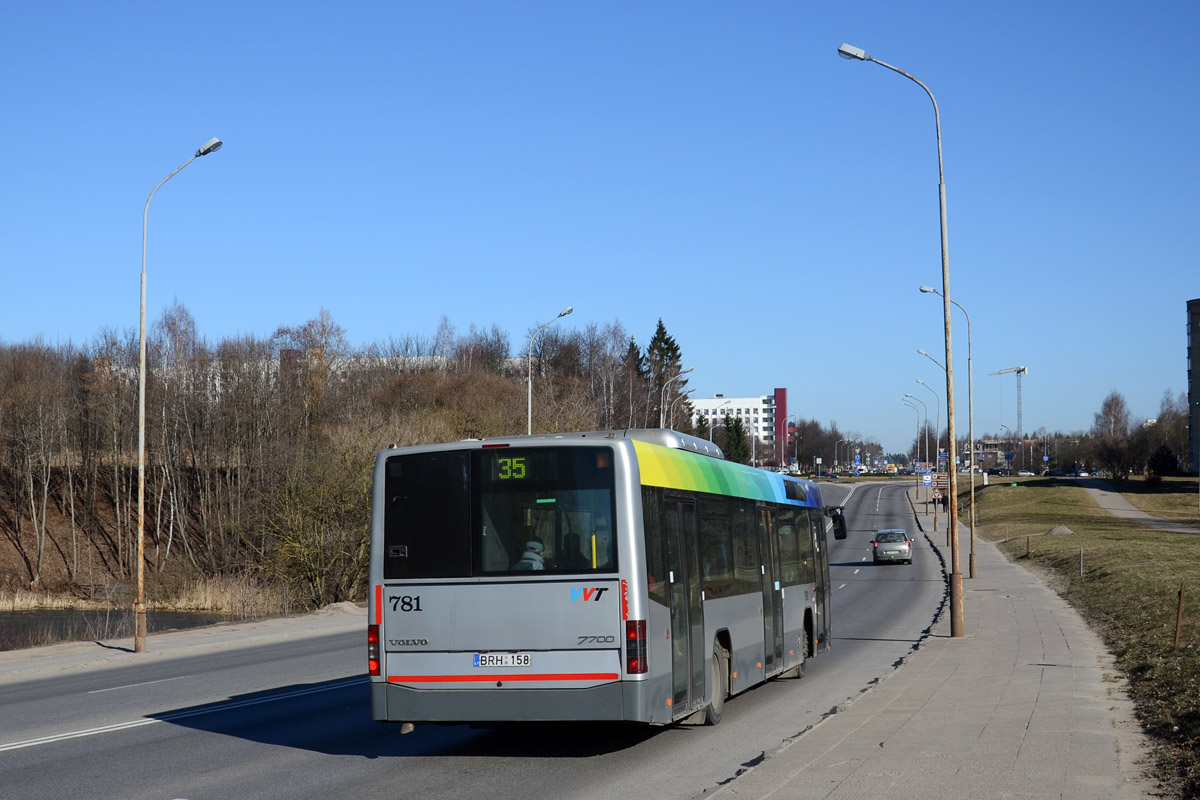 Литва, Volvo 7700 № 781