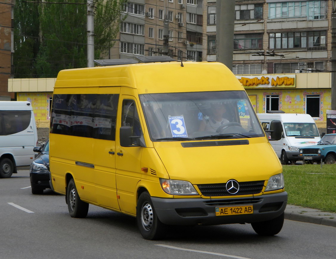 Днепропетровская область, Mercedes-Benz Sprinter W903 316CDI № AE 1422 AB