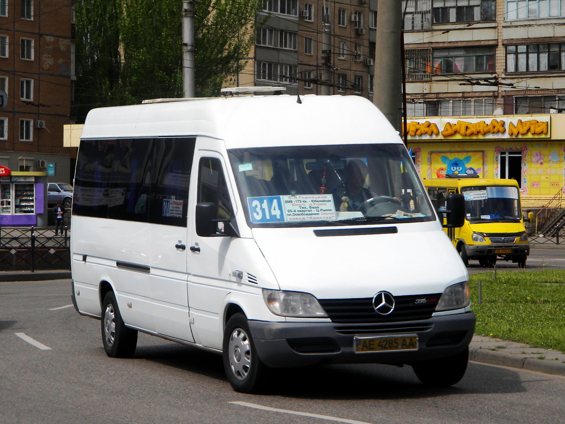 Днепропетровская область, Mercedes-Benz Sprinter W903 316CDI № AE 4285 AA