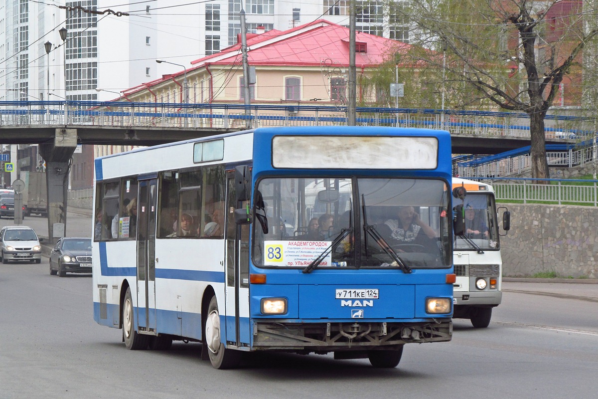 Красноярский край, MAN 791 SL202 № У 711 КЕ 124