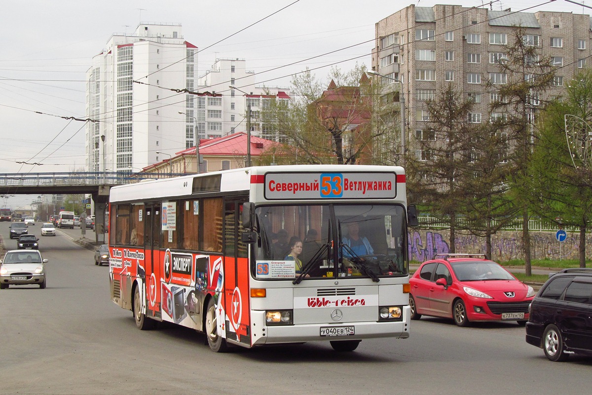 Красноярский край, Mercedes-Benz O405 № У 040 ЕВ 124