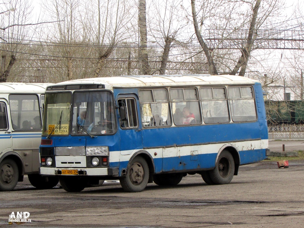 Красноярский край, ПАЗ-3205 (00) № АТ 490 24