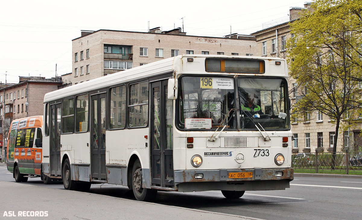 Санкт-Петербург, ЛиАЗ-5256.25 № 7733