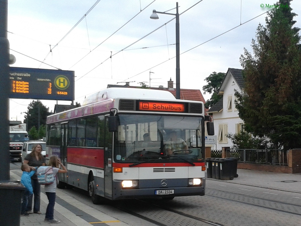 Гессен, Mercedes-Benz O407 № DA-2334