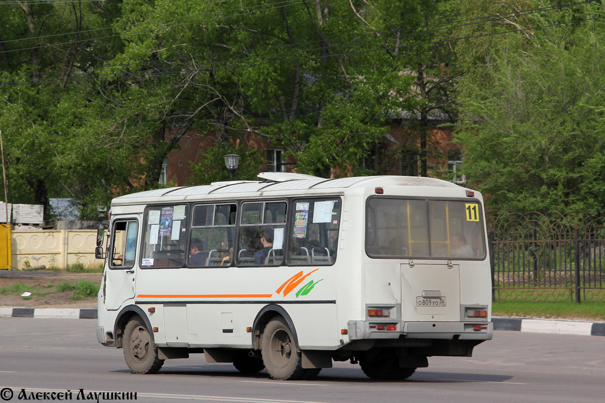 Воронежская область, ПАЗ-32054 № О 809 УО 36