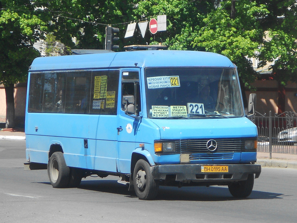 Одесская область, Mercedes-Benz T2 709D № BH 0195 AA