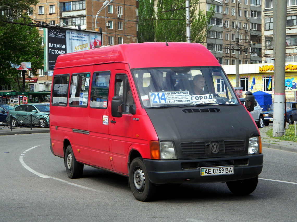 Днепропетровская область, Volkswagen LT35 № AE 0359 BA