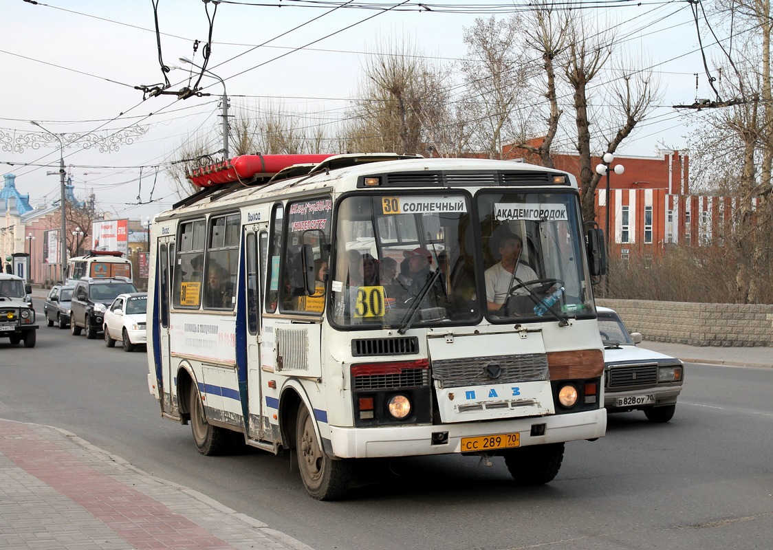 Томская область, ПАЗ-3205-110 № СС 289 70