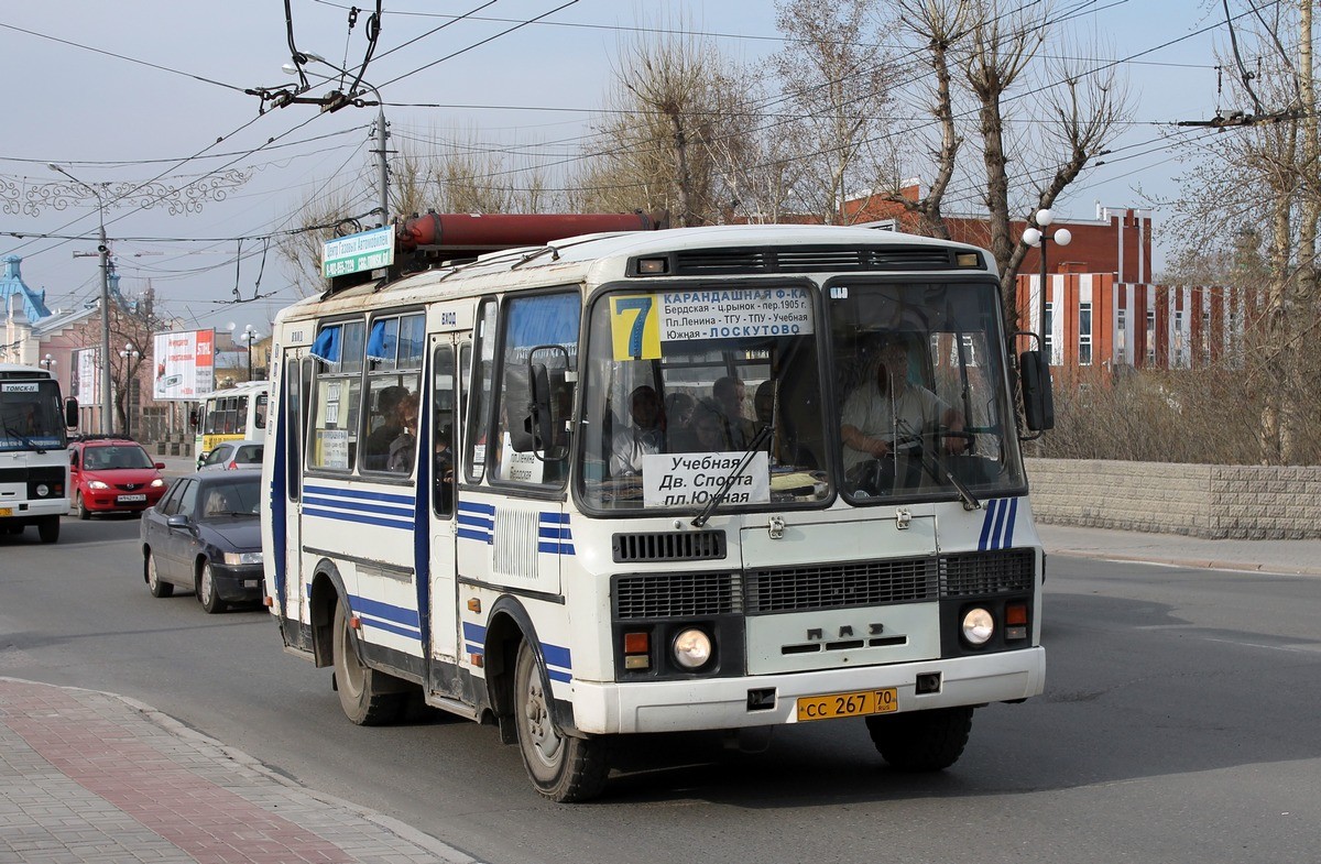 Томская область, ПАЗ-32054 № СС 267 70