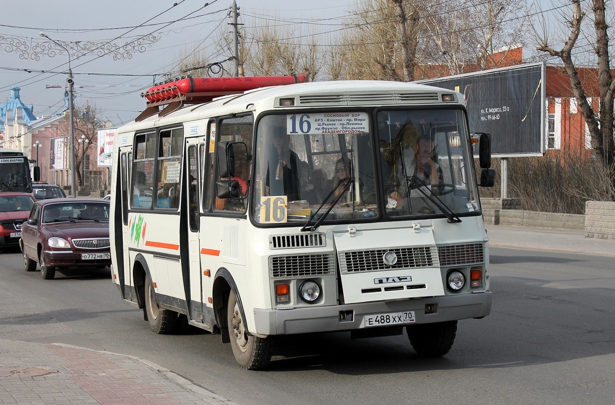 Томская область, ПАЗ-32054 № Е 488 ХХ 70