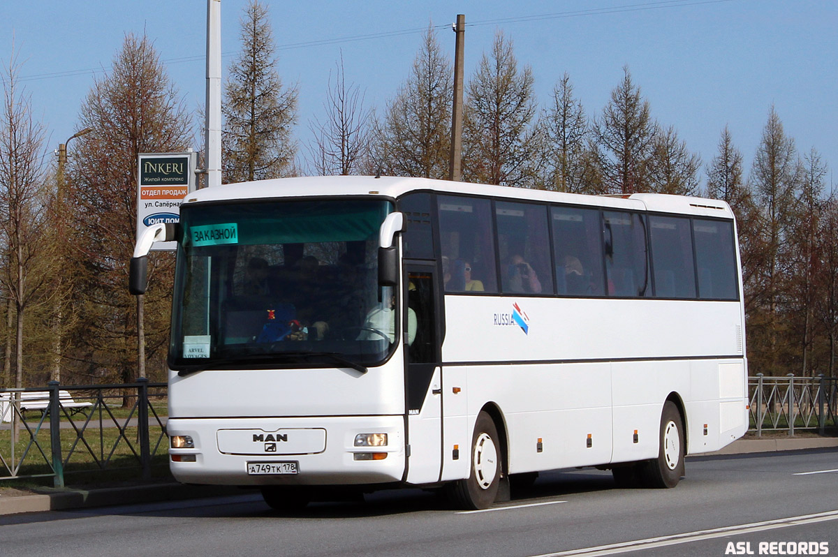 Санкт-Петербург, MAN A03 Lion's Star RH463 № А 749 ТК 178