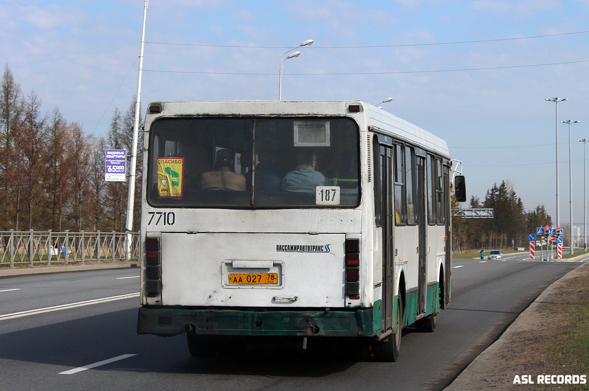 Санкт-Петербург, ЛиАЗ-5256.25 № 7710