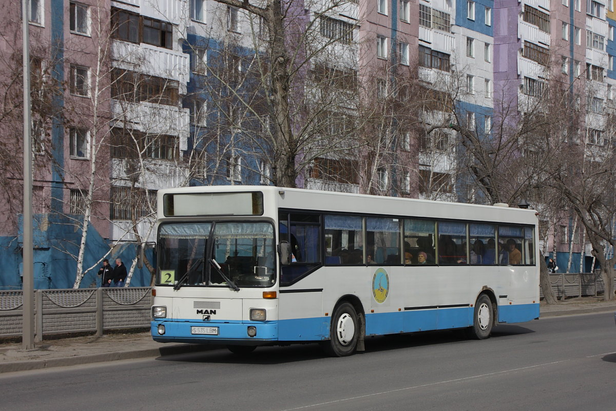 Павлодарская область, MAN 791 SL202 № S 535 LBM