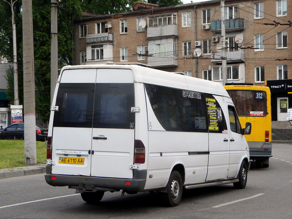 Днепропетровская область, Mercedes-Benz Sprinter W903 312D № AE 6110 AA