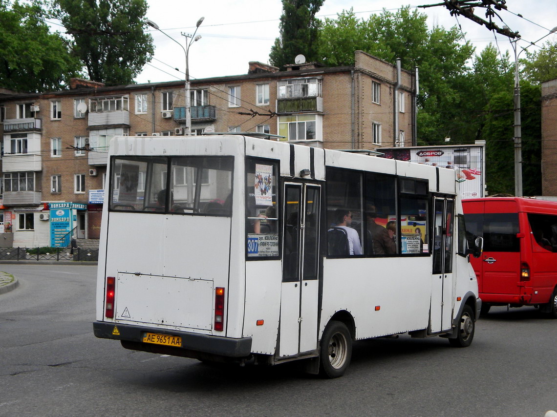 Днепропетровская область, Рута 19 № AE 9651 AA