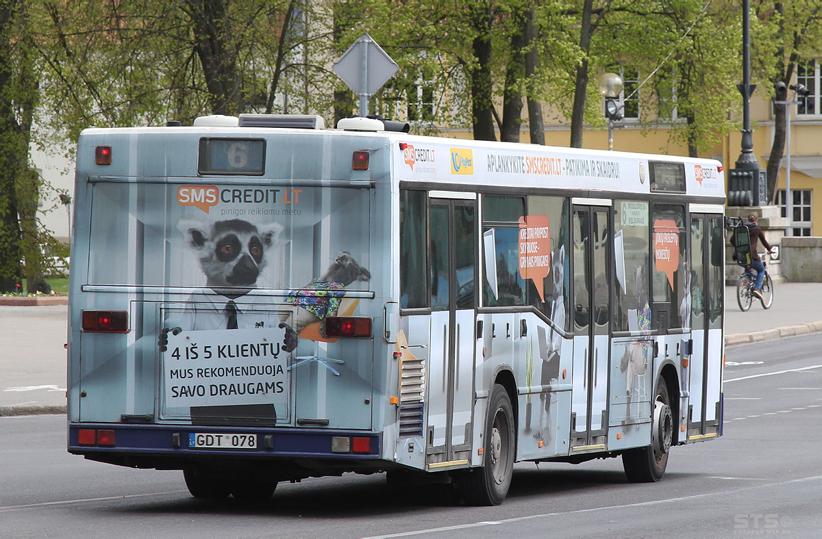 Литва, Mercedes-Benz O405N2 (France) № GDT 078