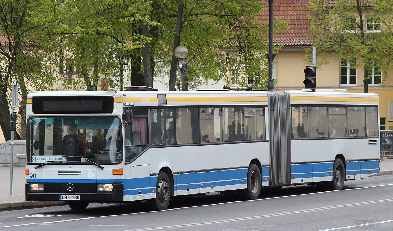 Литва, Mercedes-Benz O405GN № 90