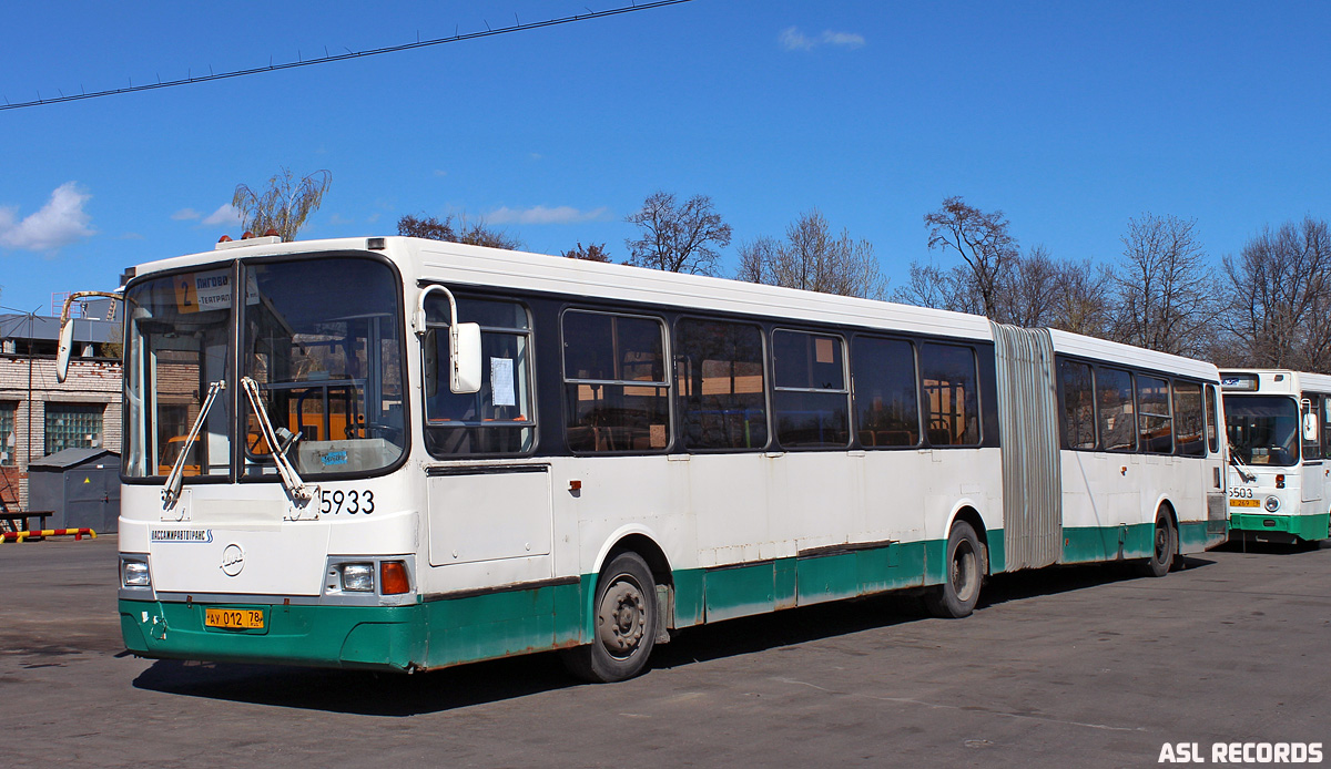 Санкт-Петербург, ЛиАЗ-6212.00 № 5933