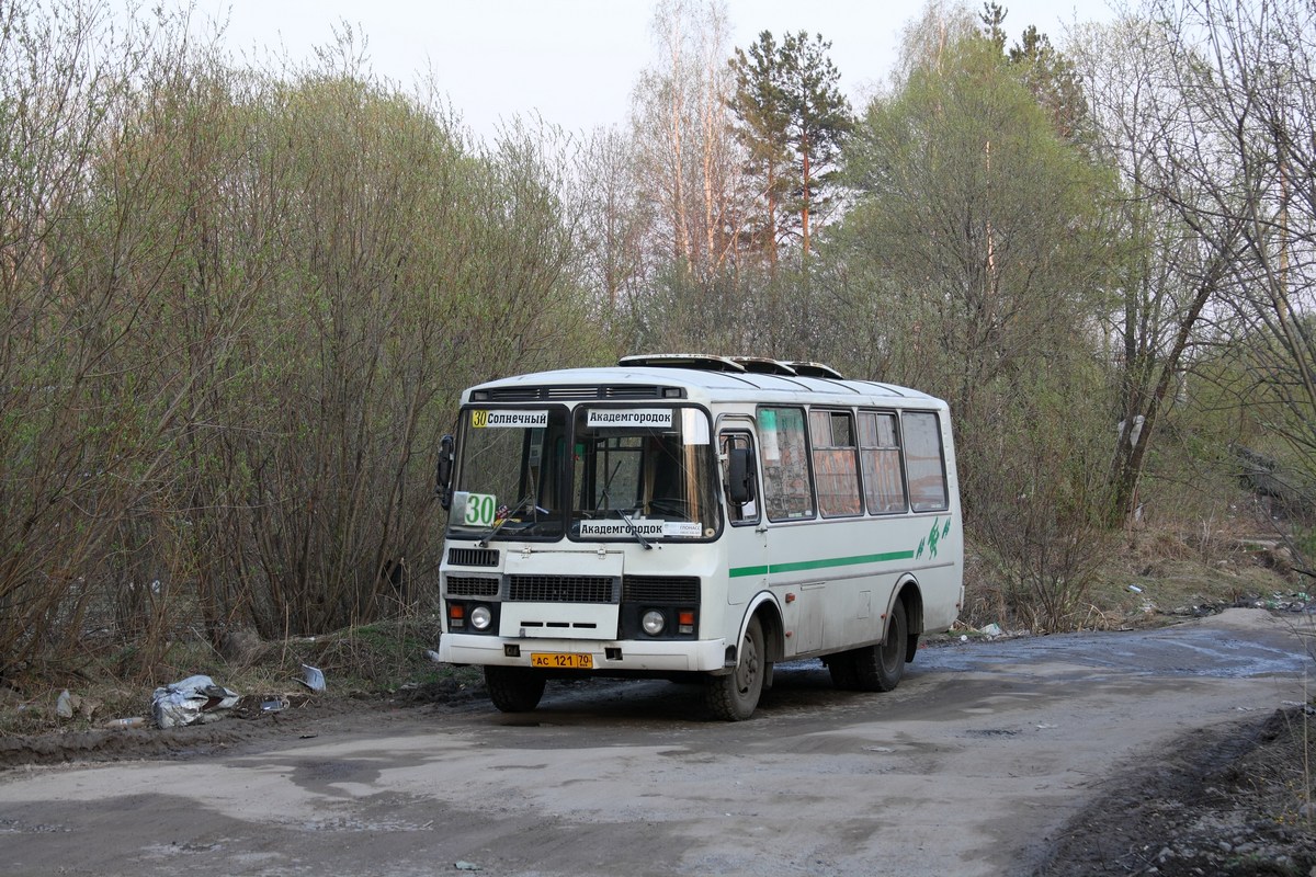 Томская область, ПАЗ-32051-110 № АС 121 70