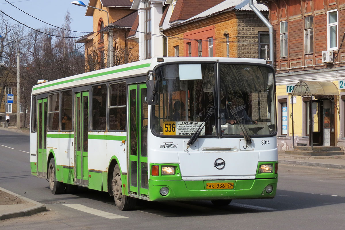 Ленинградская область, ЛиАЗ-5256.25 № 3014