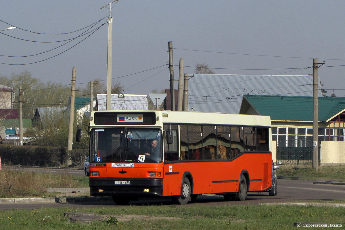 Иркутская область, МАЗ-104.С21 № В 116 КА 38