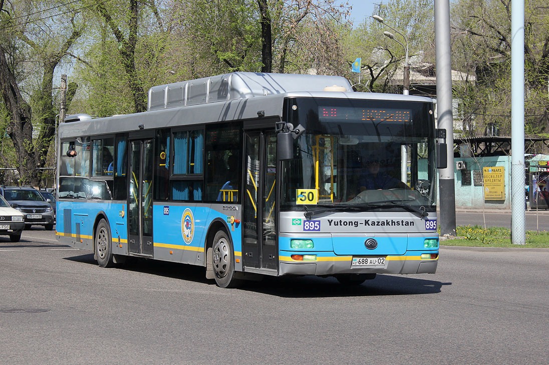 Алматы, Yutong ZK6118HGA № 895