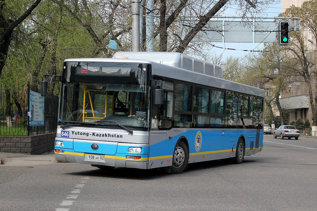 Алматы, Yutong ZK6118HGA № 846