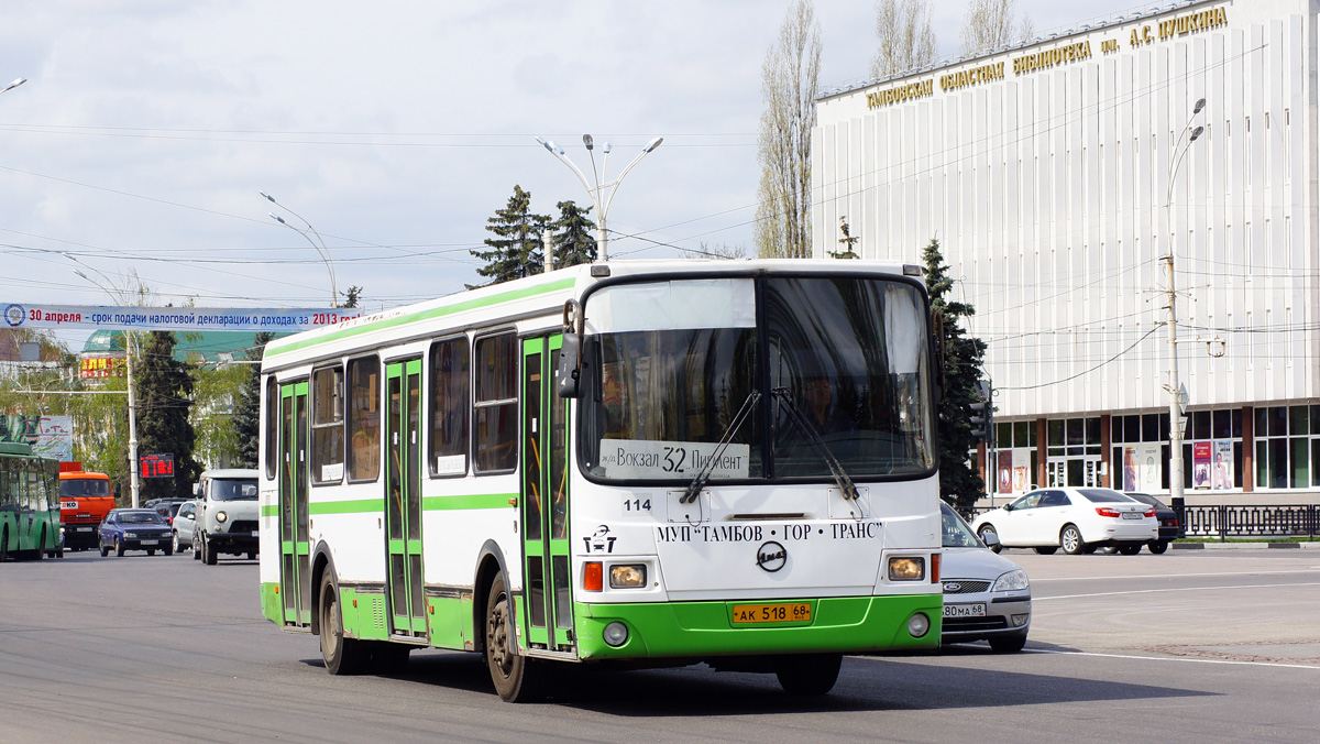 Тамбовская область, ЛиАЗ-5256.36 № 114