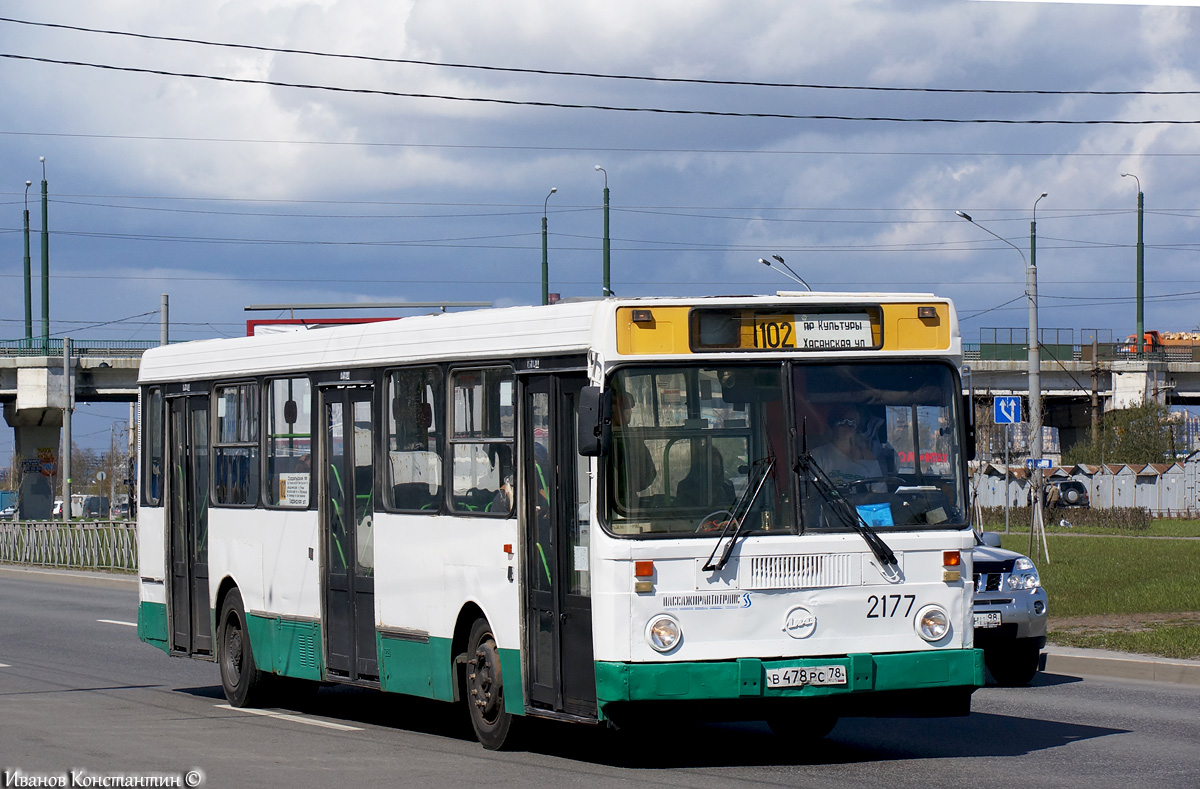 Санкт-Петербург, ЛиАЗ-5256.25 № 2177